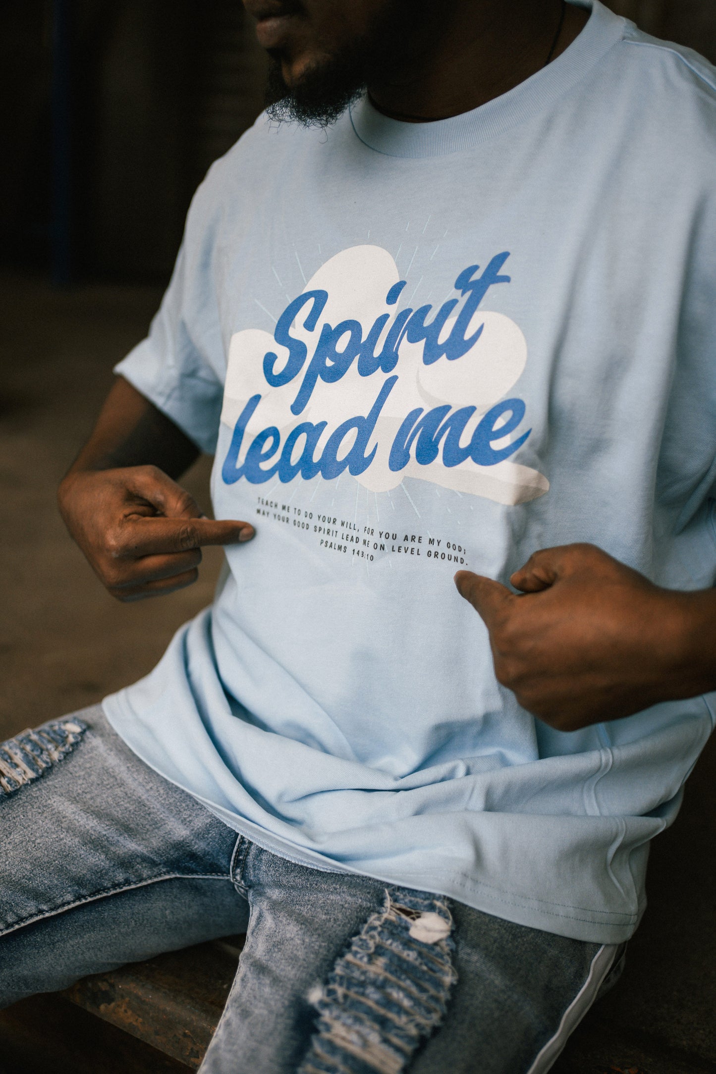 Spirit lead me – Oversized Shirt