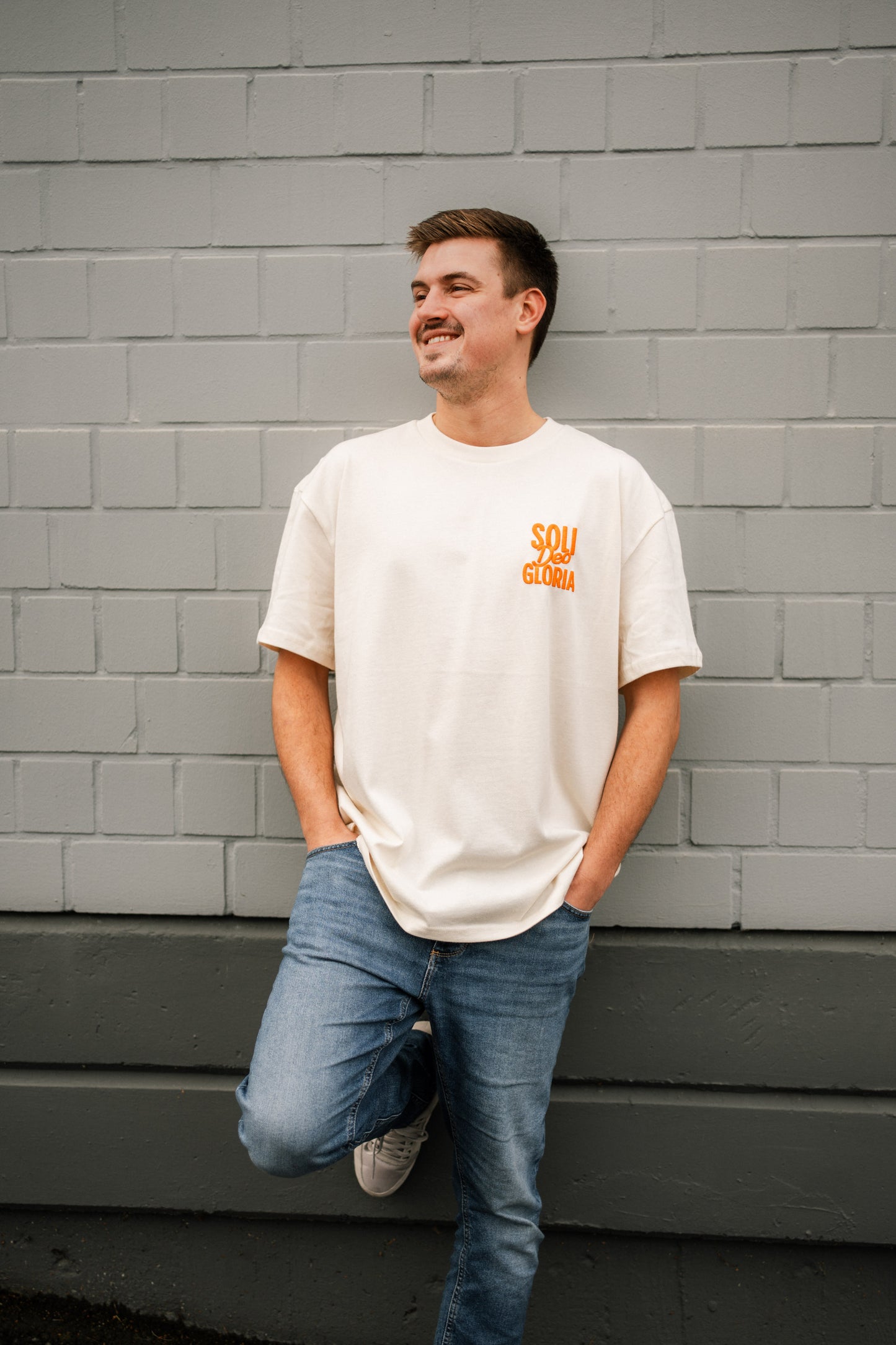 Soli deo Gloria – Oversized Shirt