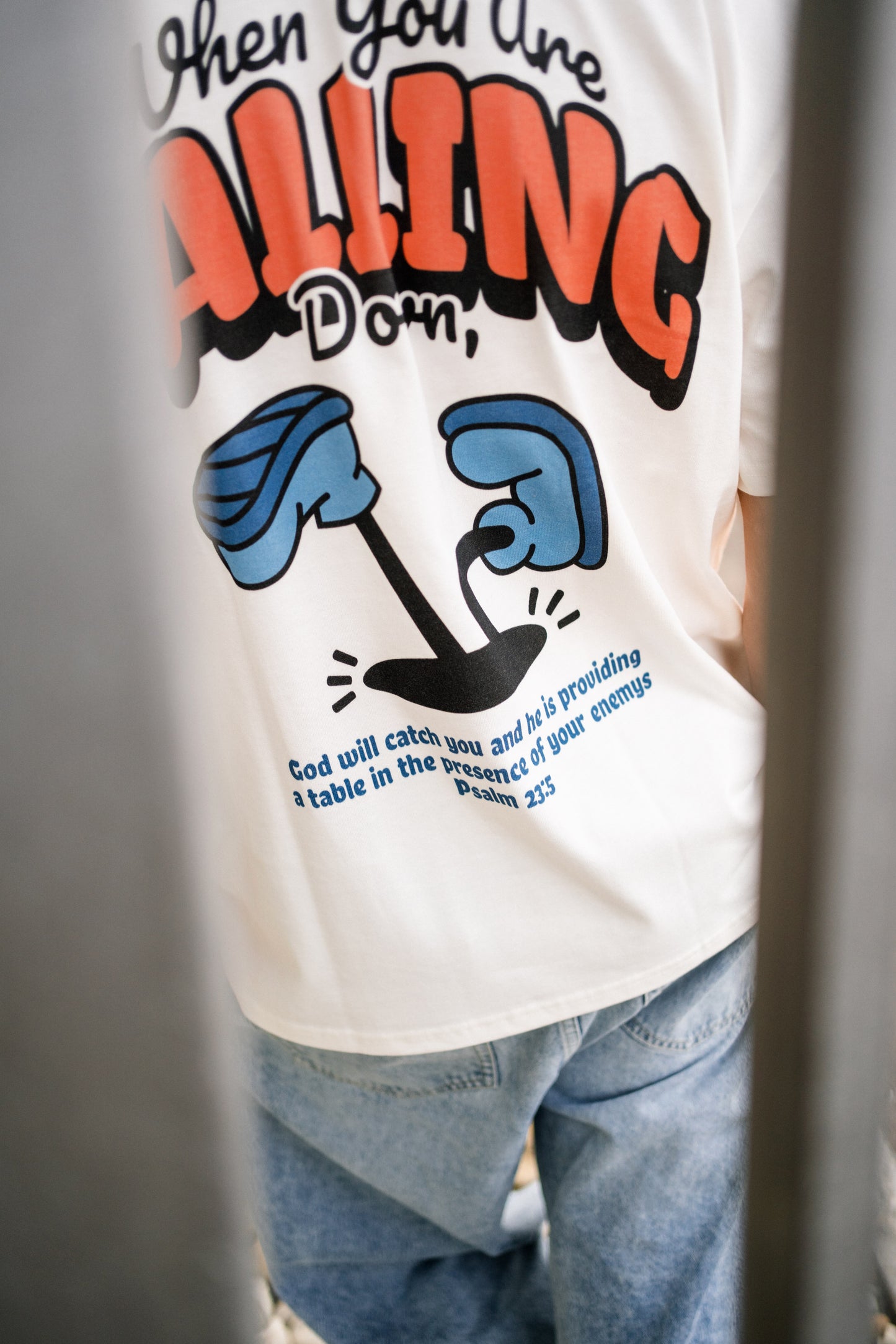 GOD WILL CATCH YOU – Oversized Shirt