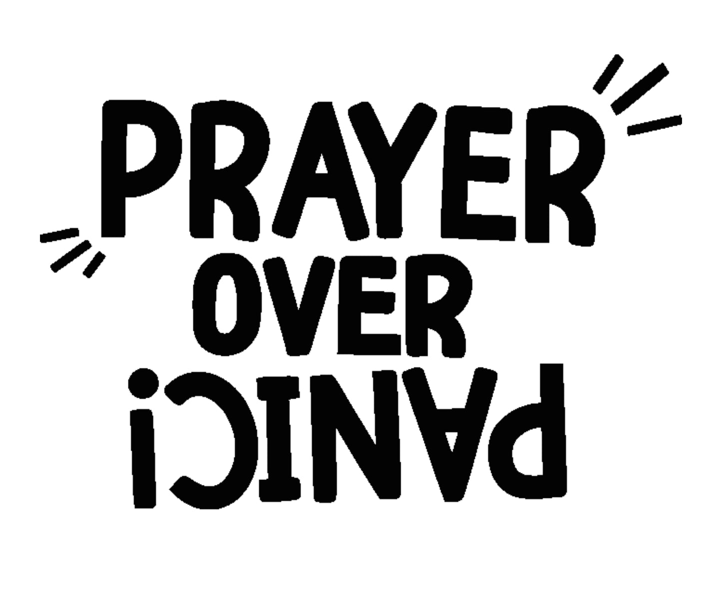 PRAYER OVER PANIC - TASSE
