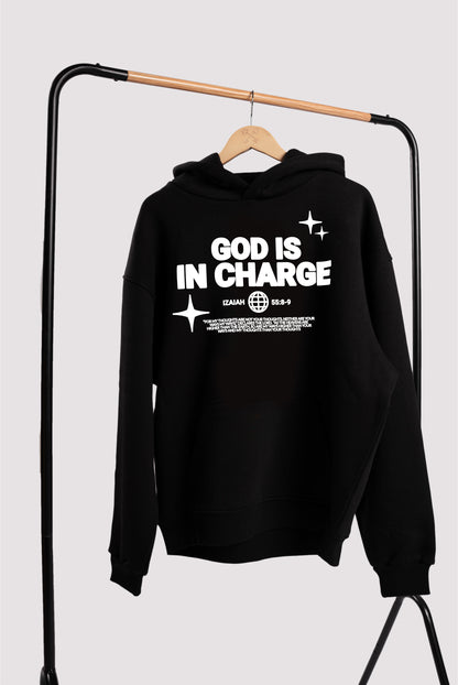 GOD IS IN CHARGE – Regular Hoodie