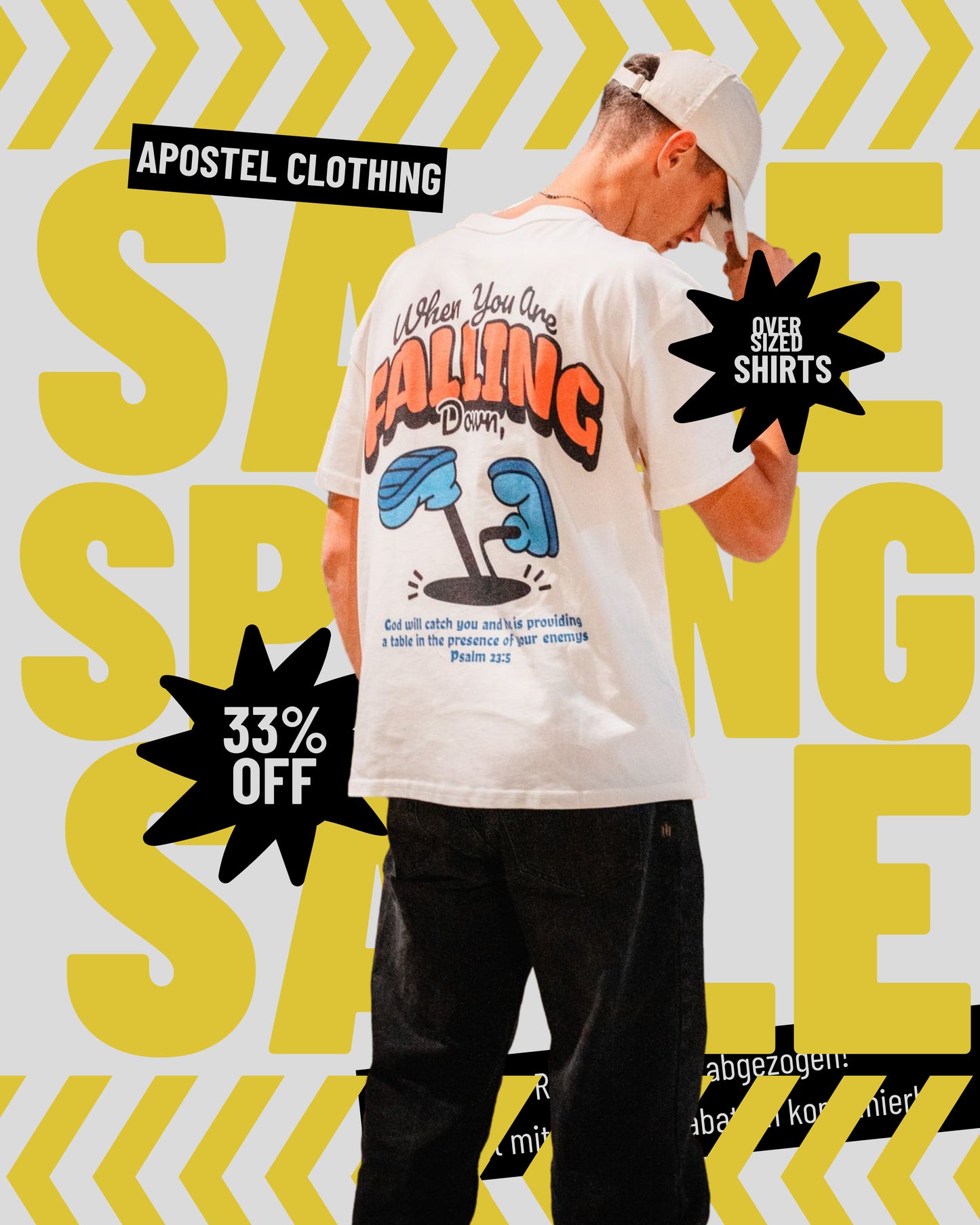 GOD WILL CATCH YOU – Oversized Shirt