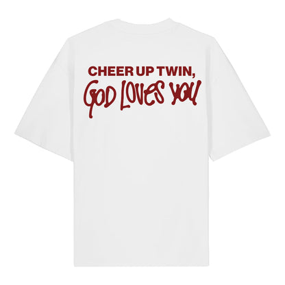 CHEER UP TWIN - Oversized Shirt
