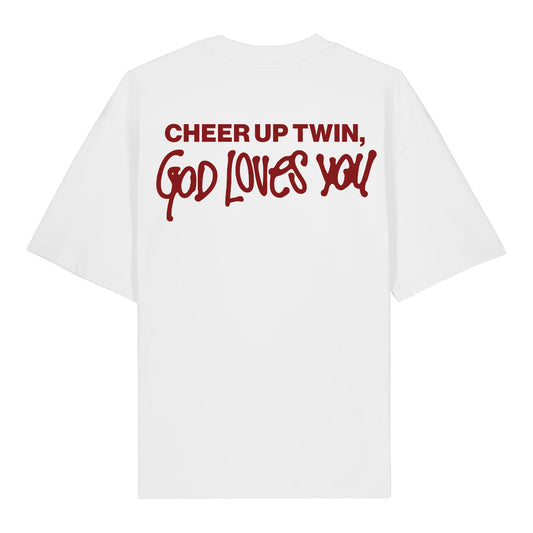 CHEER UP TWIN - Oversized Shirt