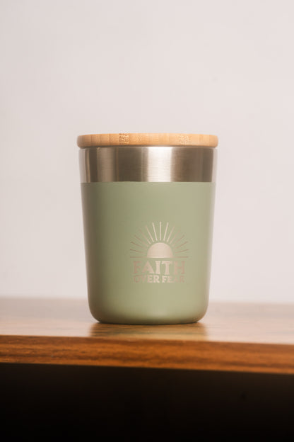 Faith Over Fear – Thermobecher