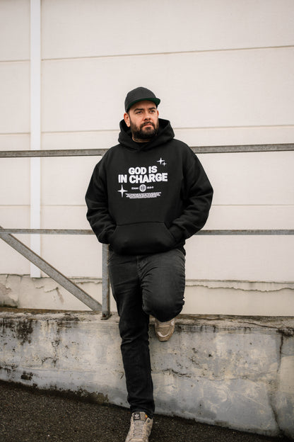GOD IS IN CHARGE – Regular Hoodie