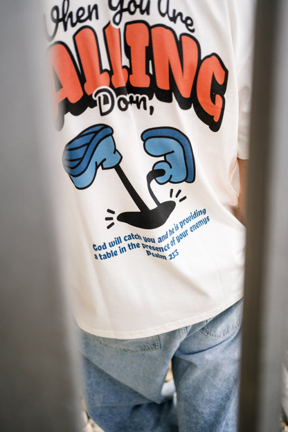 GOD WILL CATCH YOU – Oversized Shirt