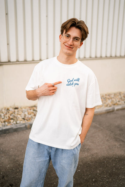 GOD WILL CATCH YOU – Oversized Shirt