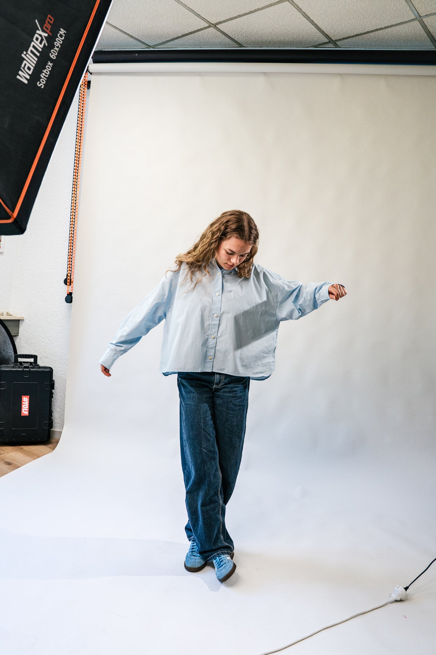 WALK ON WATER - Boxy Damen Hemd