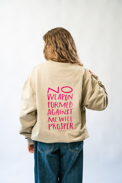 NO WEAPON PINK – Sweater