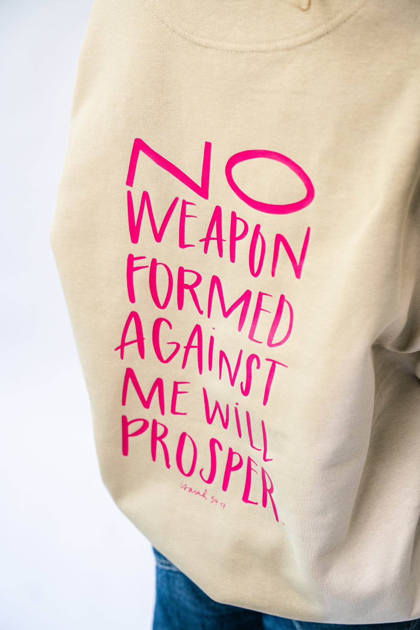 NO WEAPON PINK – Sweater