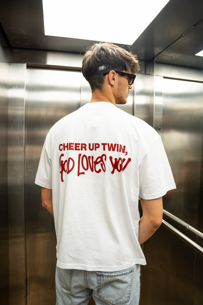 CHEER UP TWIN - Oversized Shirt