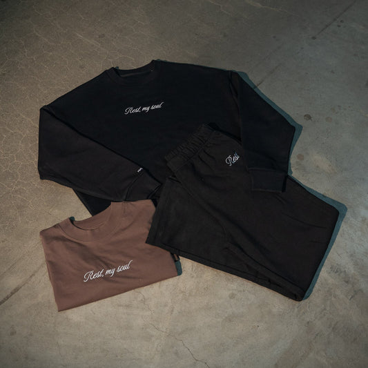 Rest my Soul BUNDLE - Sweater/Mocha Shirt