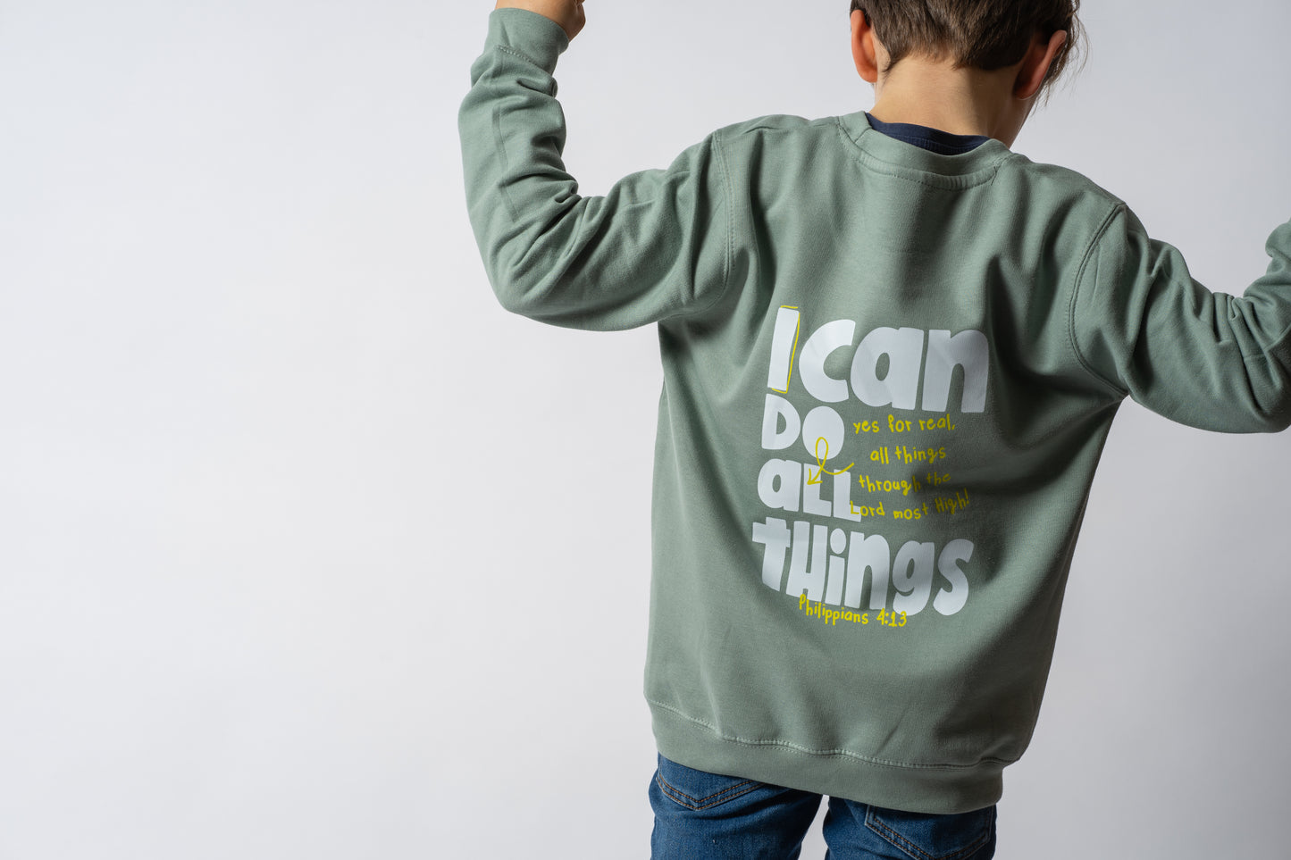 I Can Do All Things Kids Sweater