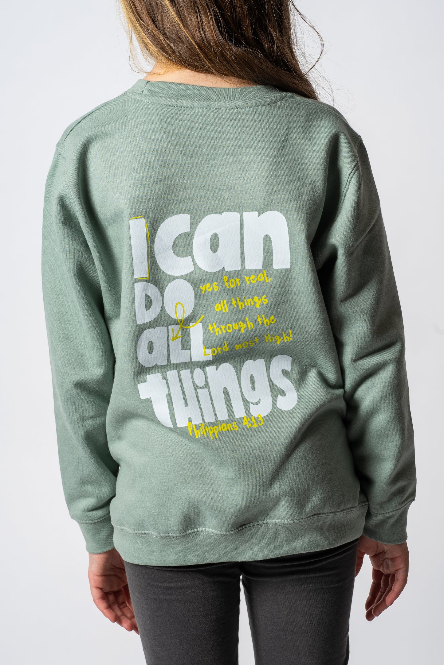 I Can Do All Things Kids Sweater
