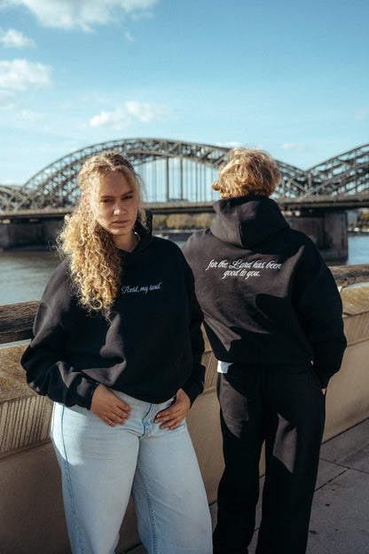 REST, MY SOUL - Oversized boxy Hoodie