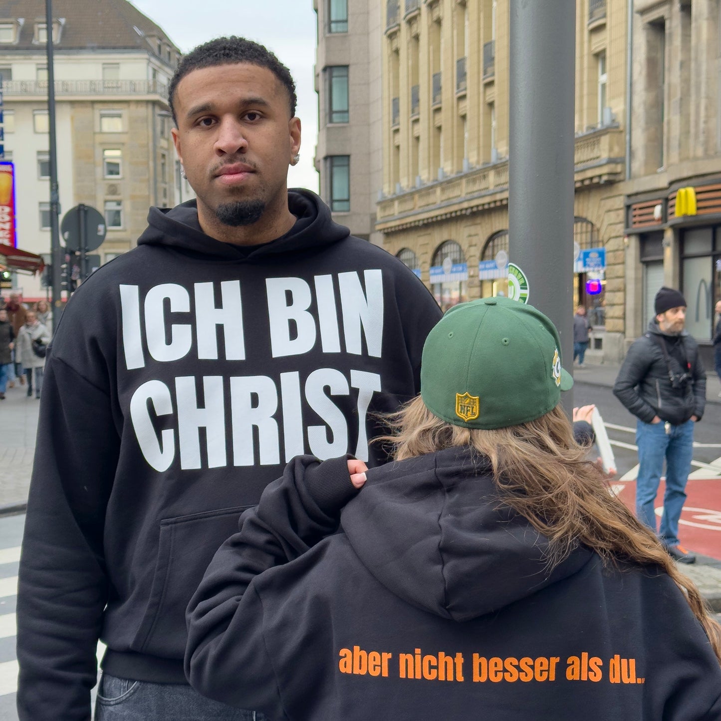 ICH BIN CHRIST - Oversized Hoodie
