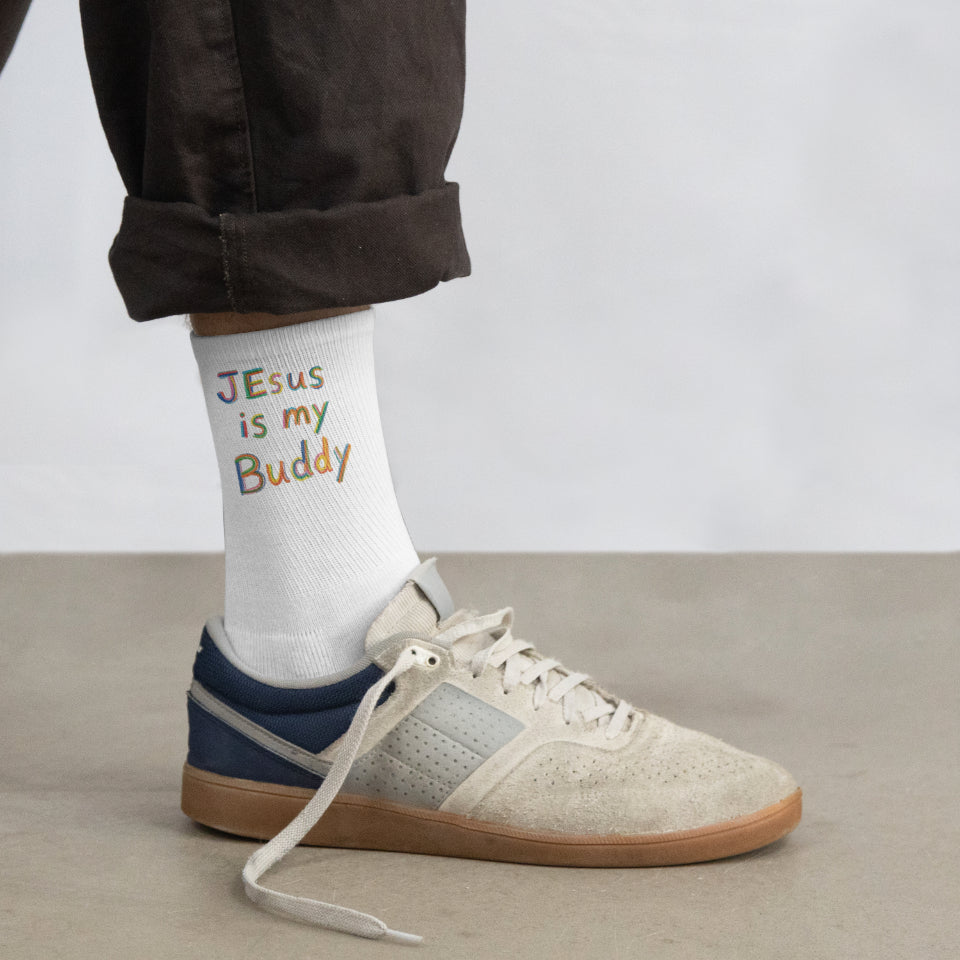JESUS IS MY BUDDY - Socken