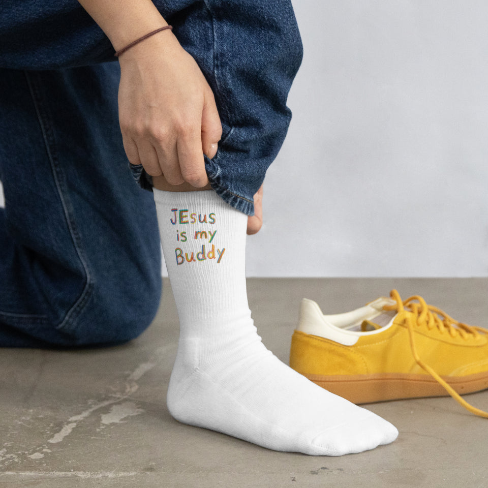JESUS IS MY BUDDY - Socken