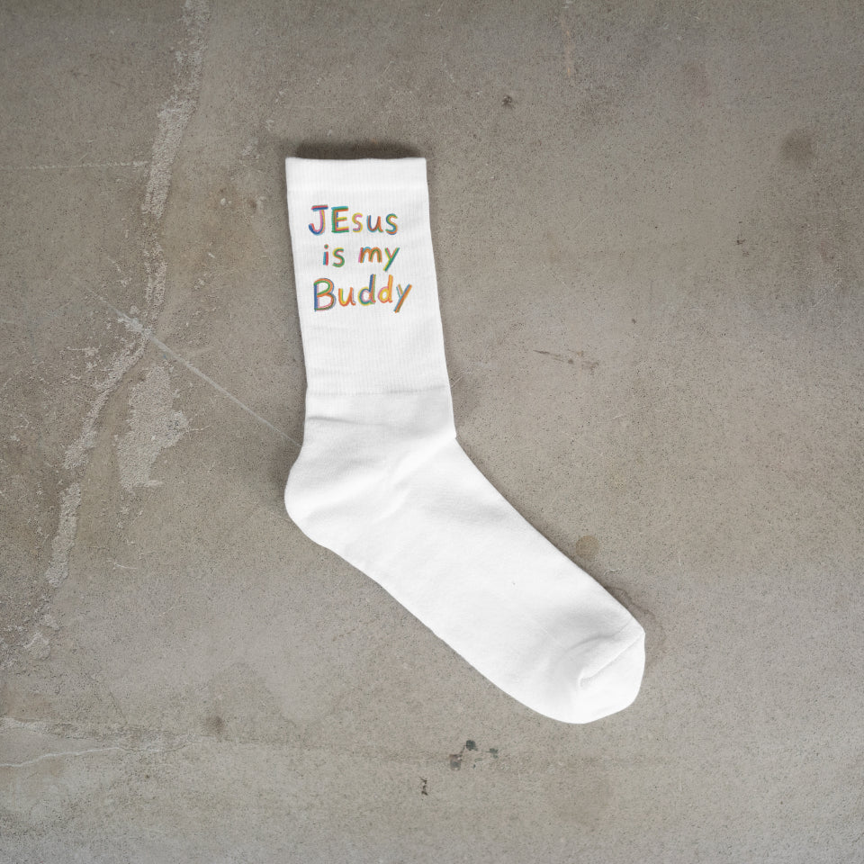 JESUS IS MY BUDDY - Socken