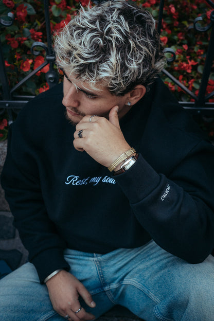 REST, MY SOUL - Oversized boxy Sweater