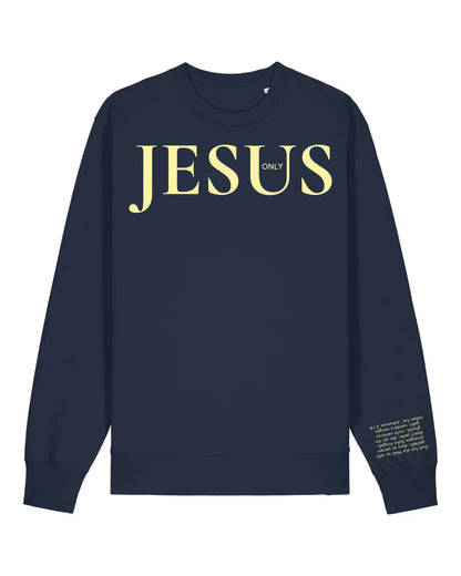 Only Jesus - Sweater NAVY