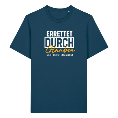 ERRETTET DURCH GLAUBEN – Regular Shirt