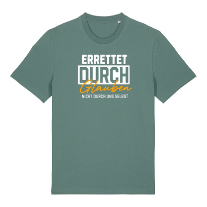 ERRETTET DURCH GLAUBEN – Regular Shirt
