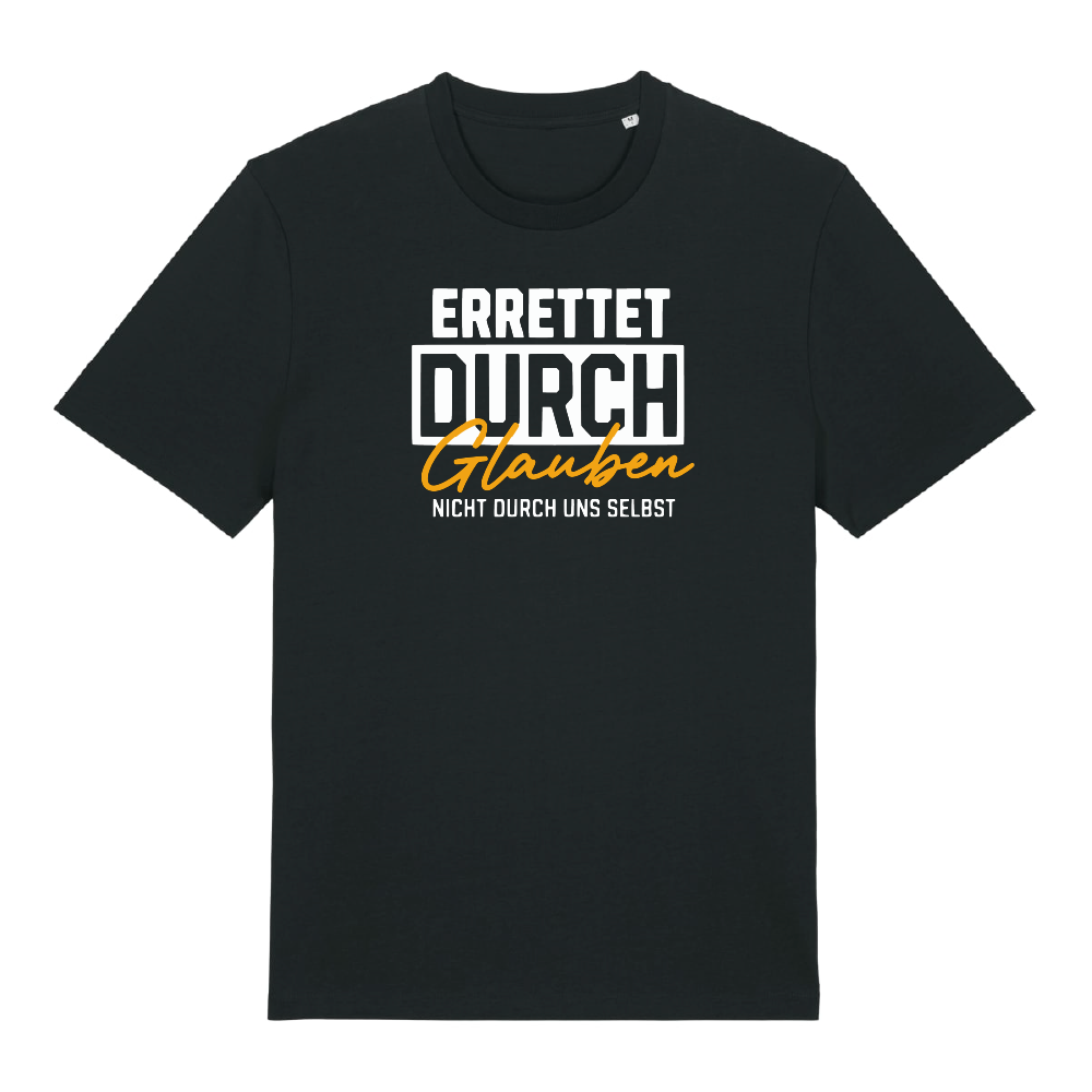 ERRETTET DURCH GLAUBEN – Regular Shirt