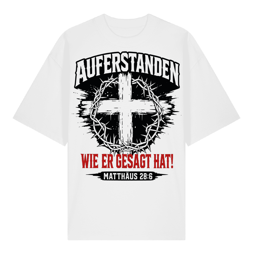 AUFERSTANDEN WEISS - Oversized Shirt