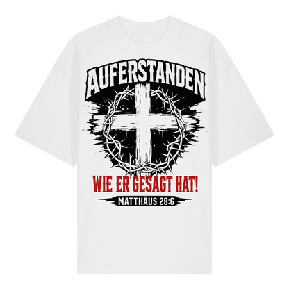 AUFERSTANDEN WEISS - Oversized Shirt