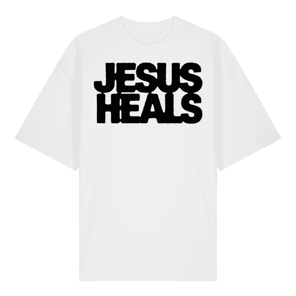 JESUS HEALS - Oversized Shirt