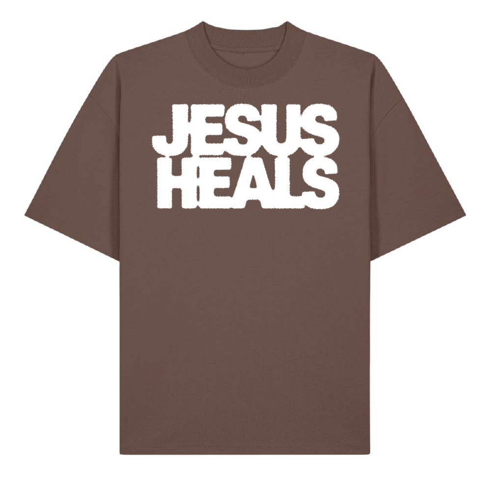 JESUS HEALS  - Oversized Shirt