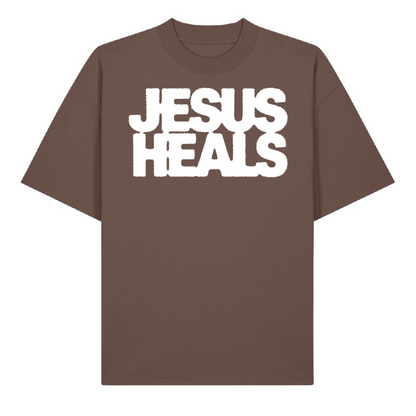 JESUS HEALS  - Oversized Shirt