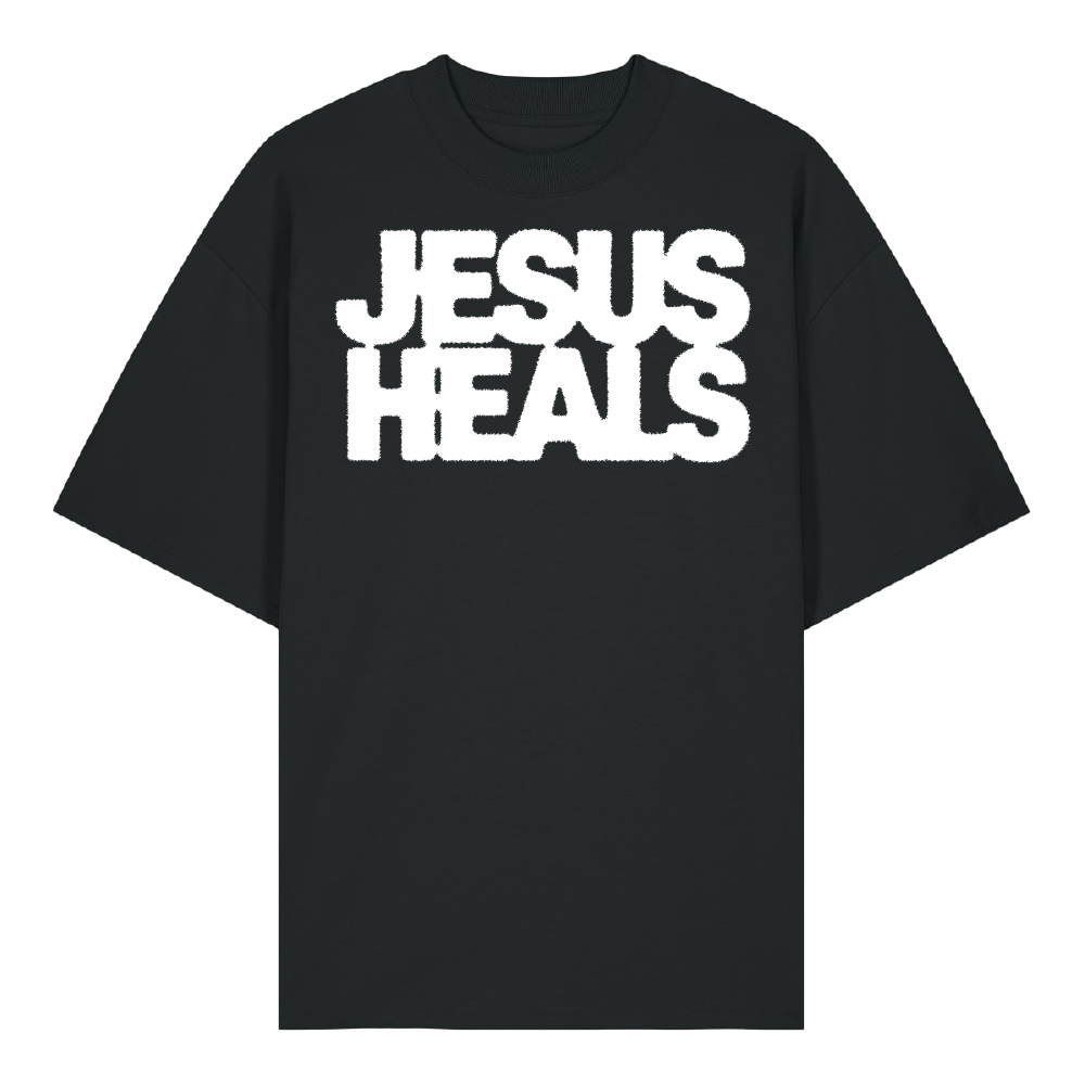 JESUS HEALS  - Oversized Shirt