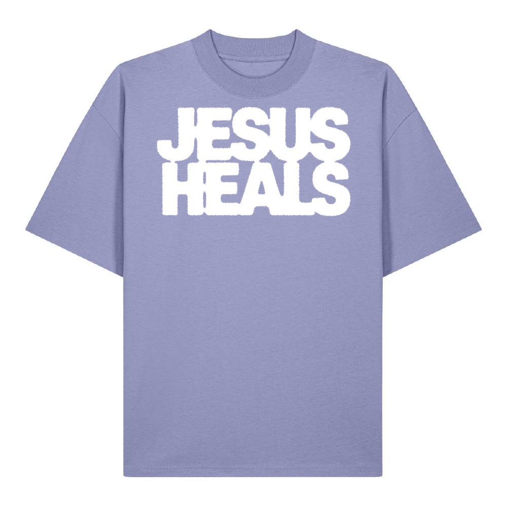 JESUS HEALS  - Oversized Shirt