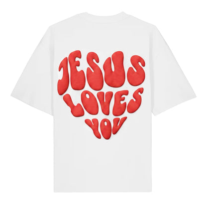 JESUS LOVES YOU - Oversized Shirt