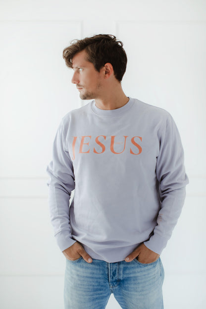 Only Jesus - Sweater LAVENDEL