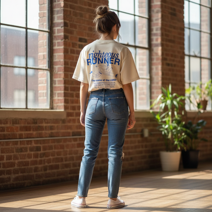 RIGHTEOUS RUNNER - Oversized Shirt