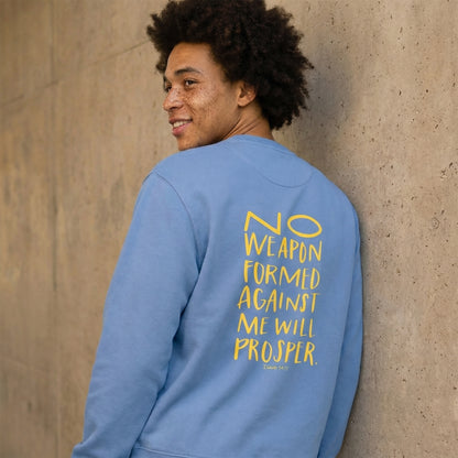 NO WEAPON WAHES BLUE – Sweater