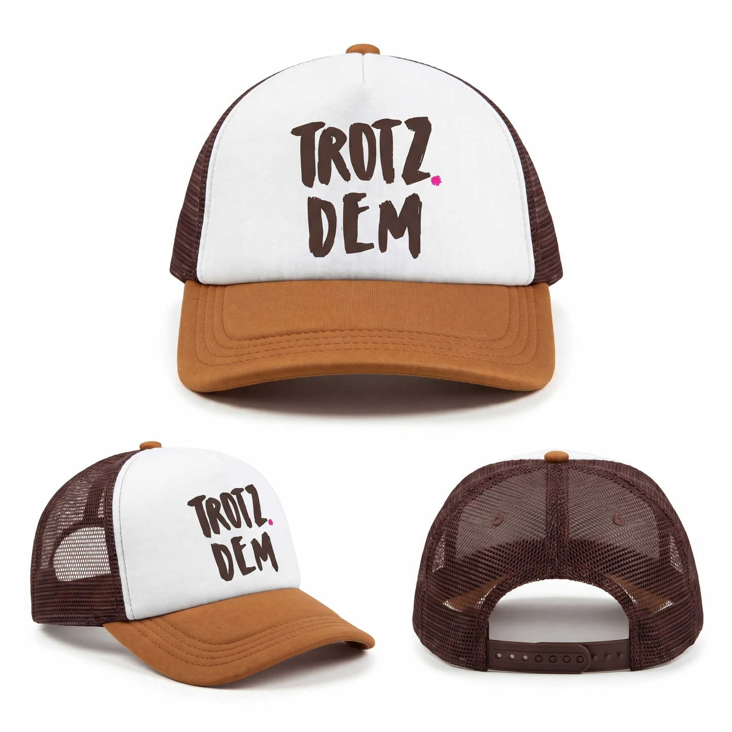 TROTZ.DEM braun – Womens Cap