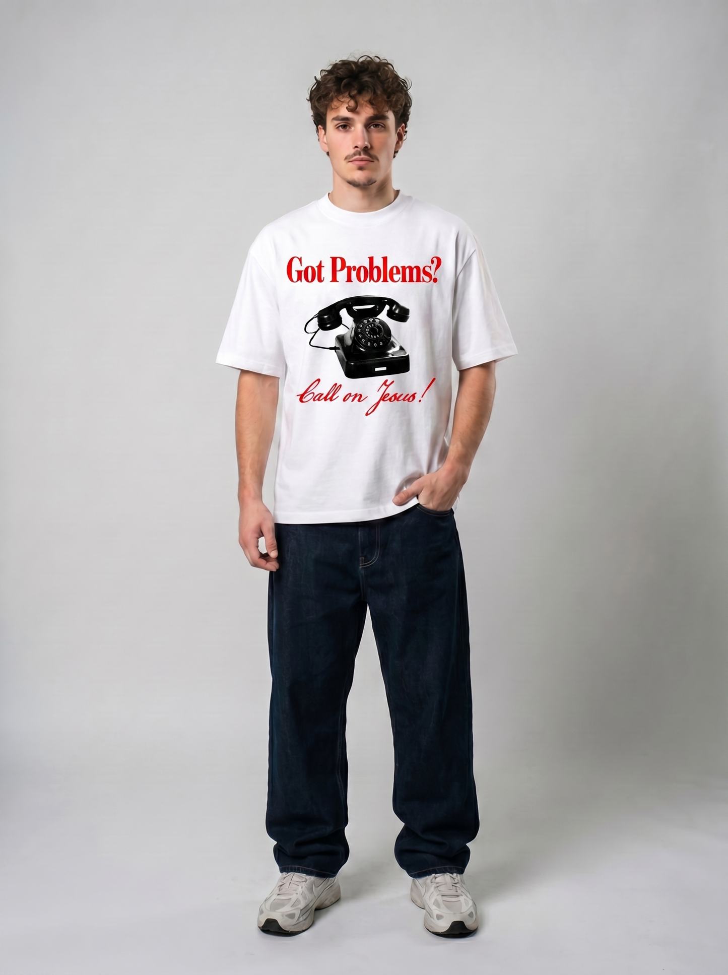 CALL ON JESUS - Oversized Shirt