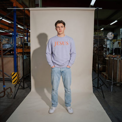 Only Jesus - Sweater LAVENDEL