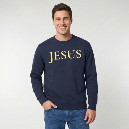 Only Jesus - Sweater NAVY