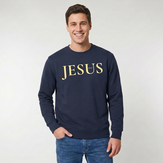 Only Jesus - Sweater FRENCH NAVY