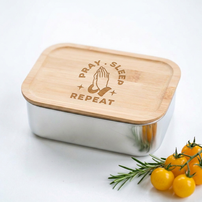 PRAY SLEEP REPEAT - Lunchbox