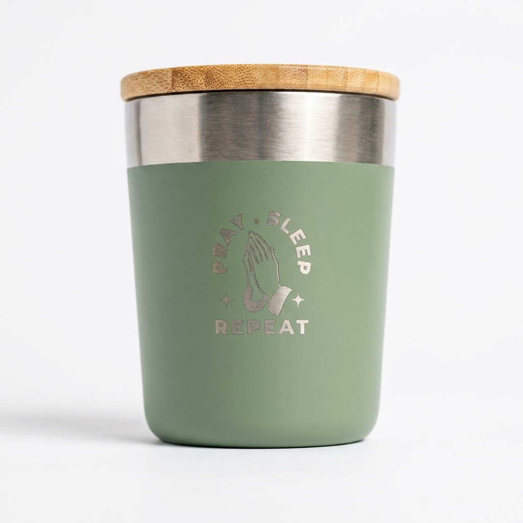 PRAY SLEEP REPEAT – Thermobecher
