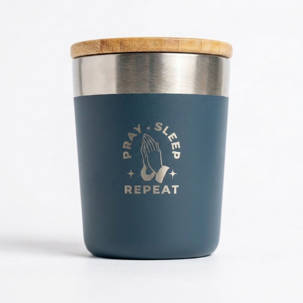 PRAY SLEEP REPEAT – Thermobecher