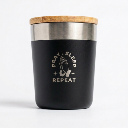 PRAY SLEEP REPEAT – Thermobecher