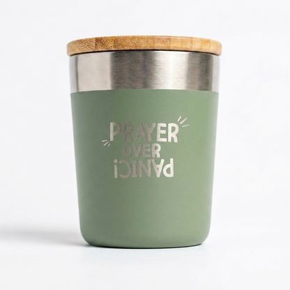 PRAYER OVER PANIC – Thermobecher